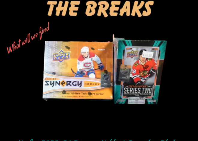 23/24 Upper Deck Series 2 + Synergy Hockey Break